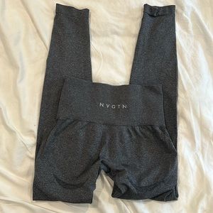 NVGTN Black Speckled Contour Seamless Leggings XS